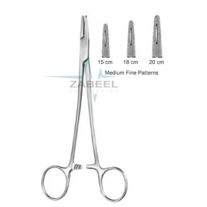 Mayo-Hegar Needle Holders Medium Fine Patterns Zabeel