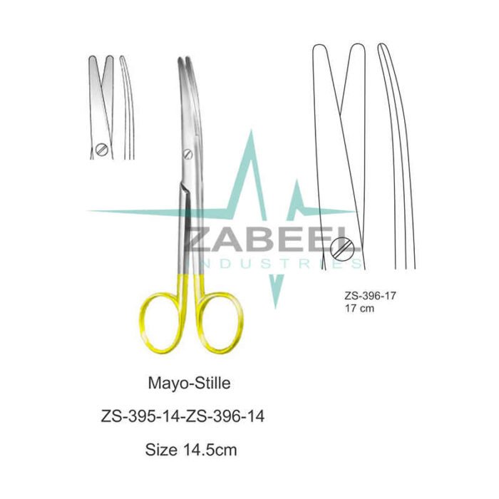 Mayo-Stille Scissor Zabeel