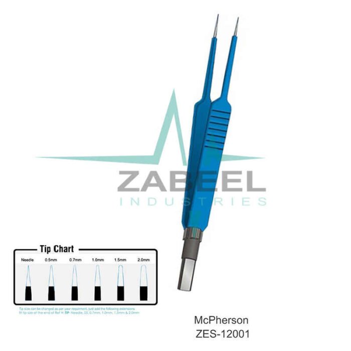 McPherson European Bipolar Forceps Zabeel