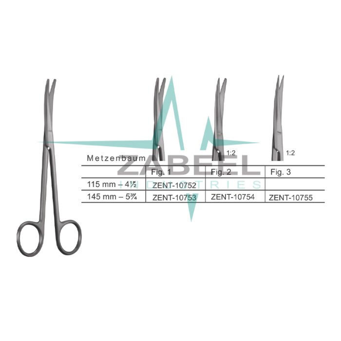 Metzenbaum Dissecting Scissors Zabeel