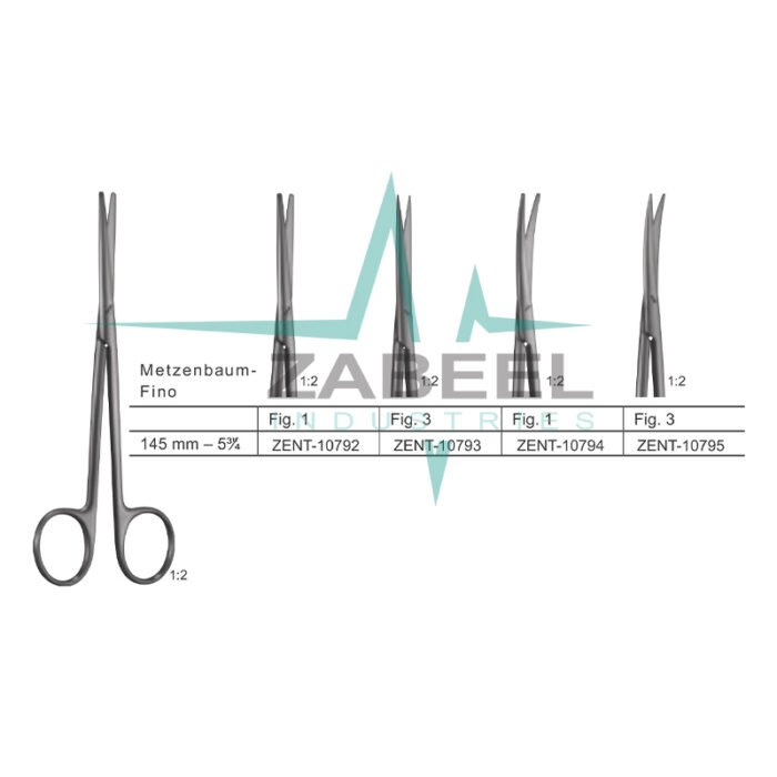 Metzenbaum Fino Operating Scissors Zabeel