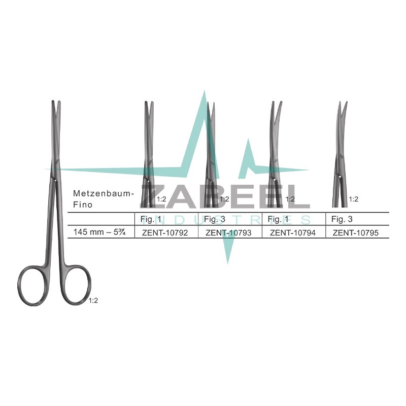 Metzenbaum Fino Operating Scissors Zabeel