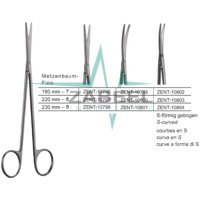 Metzenbaum Fino Operating Scissors Zabeel