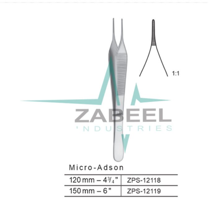 Micro - Adson Dressing Forceps