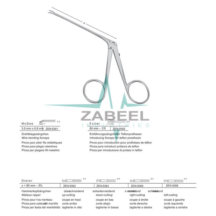 Micro Ear Eorceps Zabeel