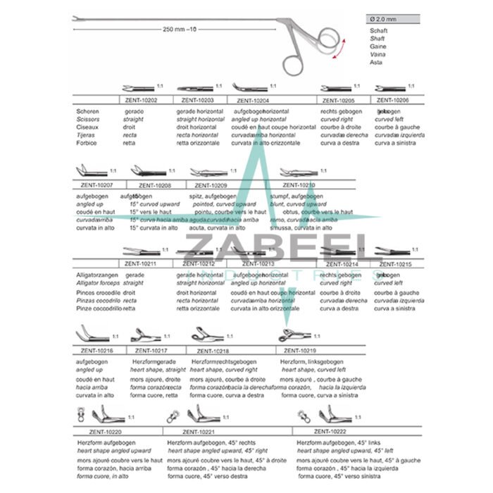 Micro-Instruments For laryngology Zabeel Micro-Instruments For laryngology Zabeel