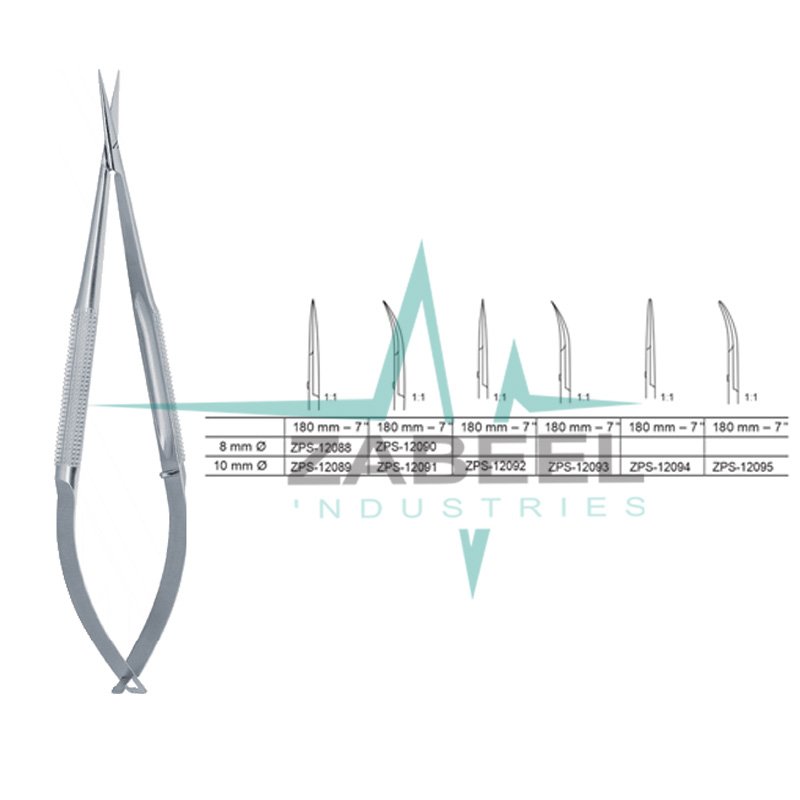 Micro Scissors With Round Handle