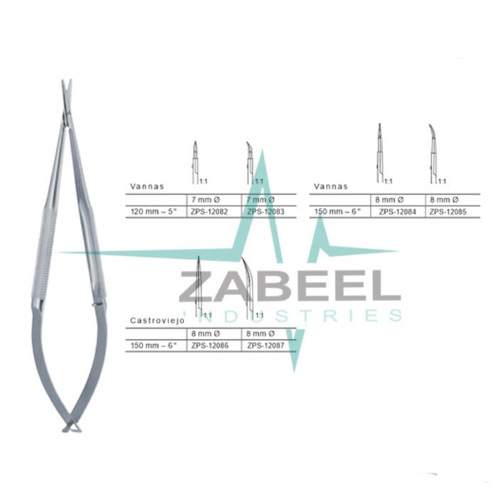 Micro Scissors With Round Handle