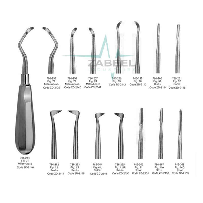 Miller-Apexo Root Elevators Zabeel