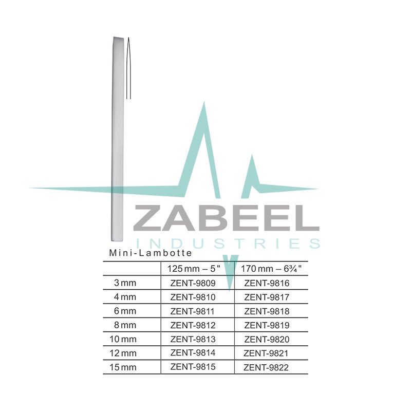 Mini - Lambotte Bone Chisels And Gouges Zabeel