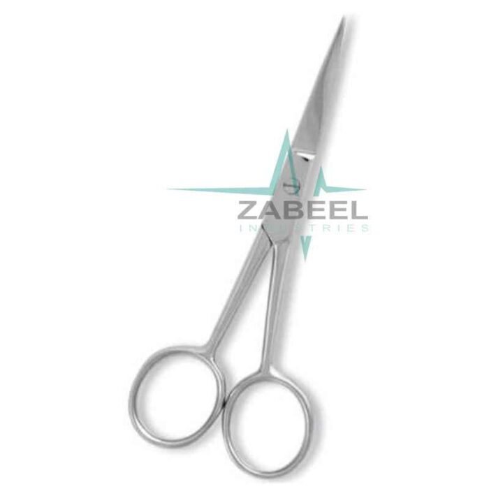 Moustache Scissor Mirror Finish ZaBeel