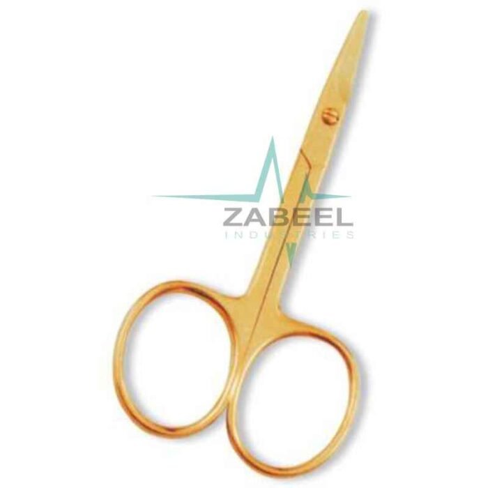 Nail Scissor Full Gold ZaBeel