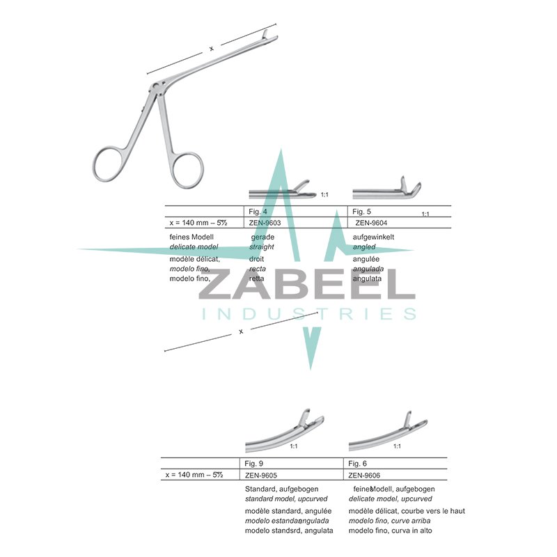 Nasal Cutting Forceps Zabeel