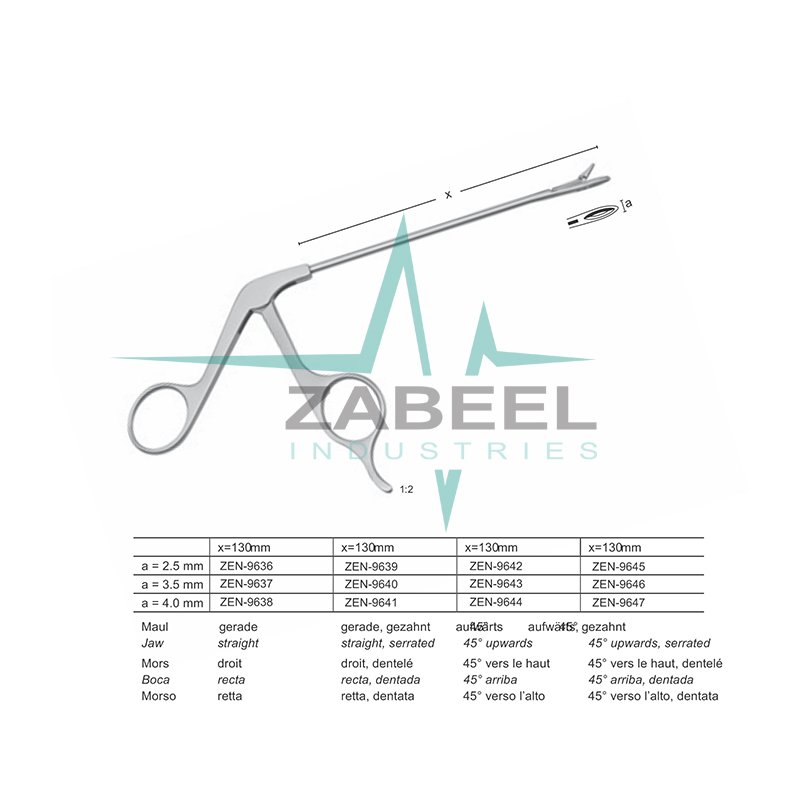 Nasal Through Cutting Forceps Zabeel