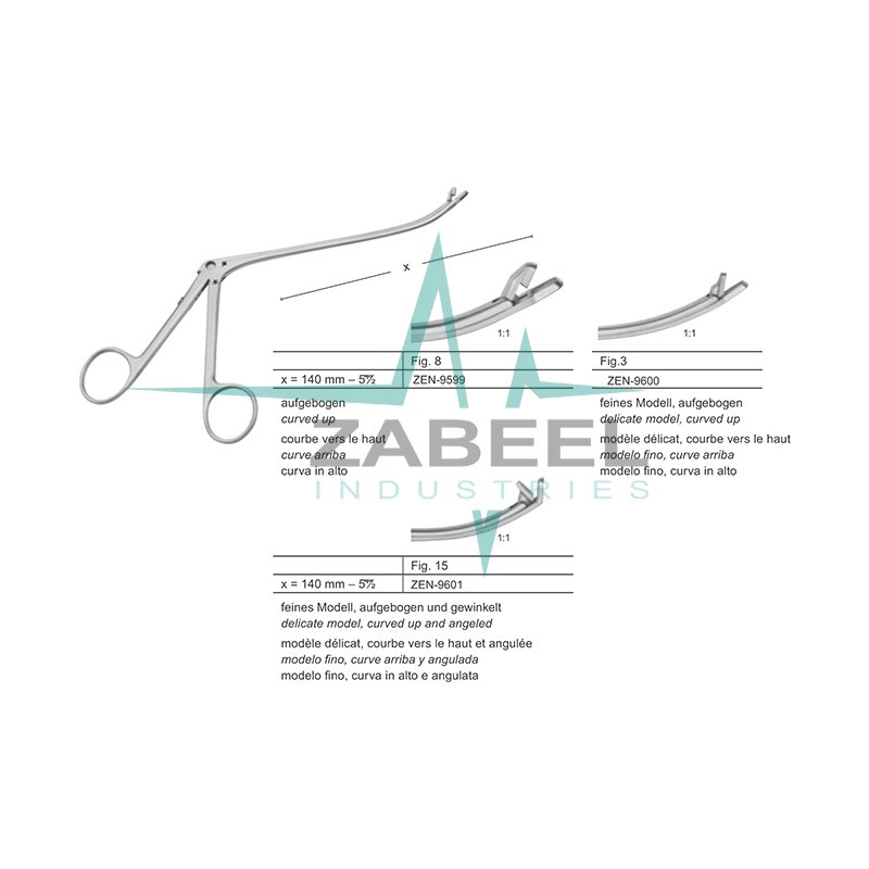 Nasal cutting forceps