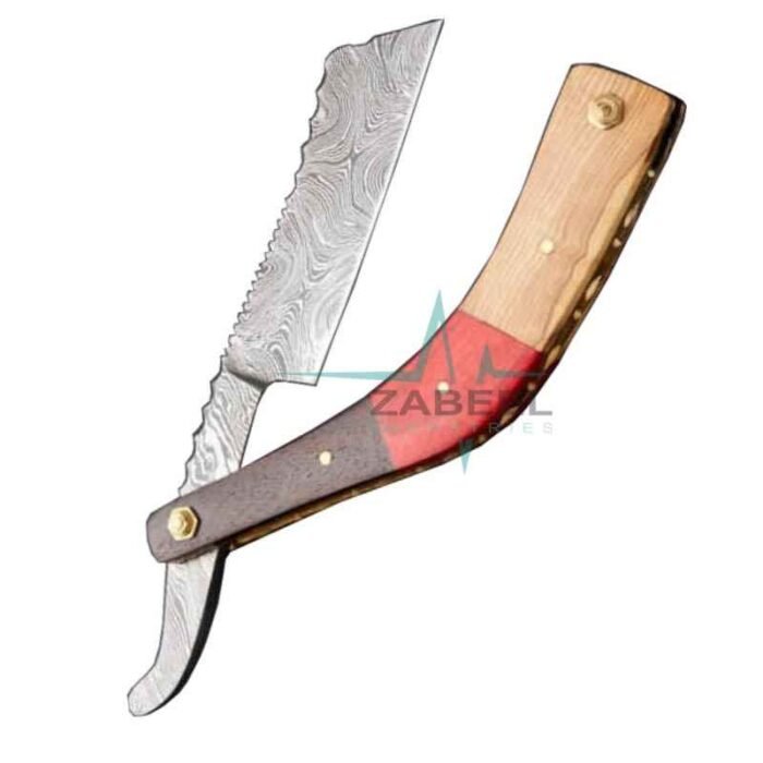 New Standard Damascus Razor 6 Inch ZaBeel