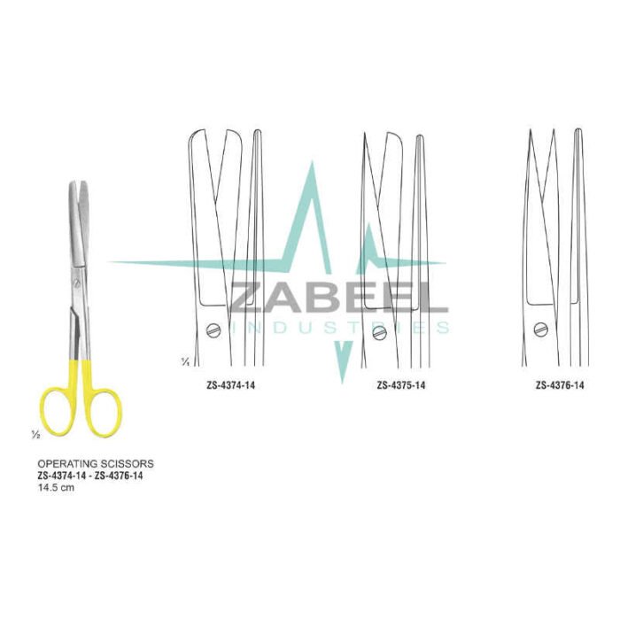 Operating Scissors Zabeel