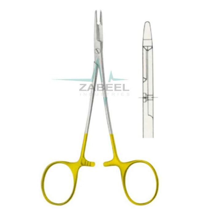 Olsen-Hegar Carb-N-Sert Jaws Needle Holders 5" Zabeel
