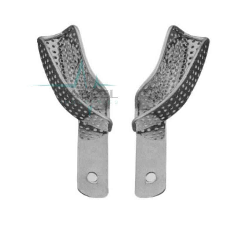 Perforated & Solid Stainless Steel Impression Tray Zabeel
