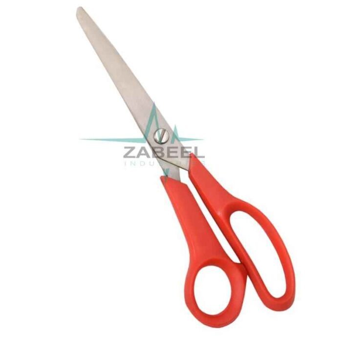 Plastic Handle Scissor Red Color ZaBeel