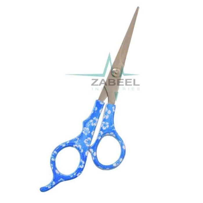 Plastic Handle Scissors Blue Follower ZaBeel