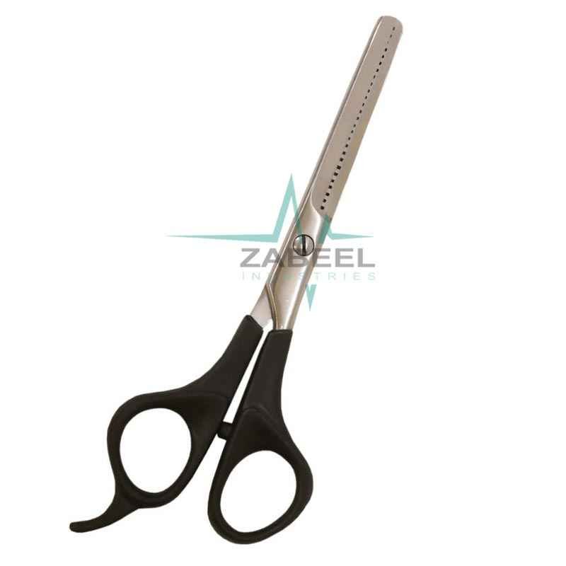 Plastic Handle Scissors Light Brown ZaBeel