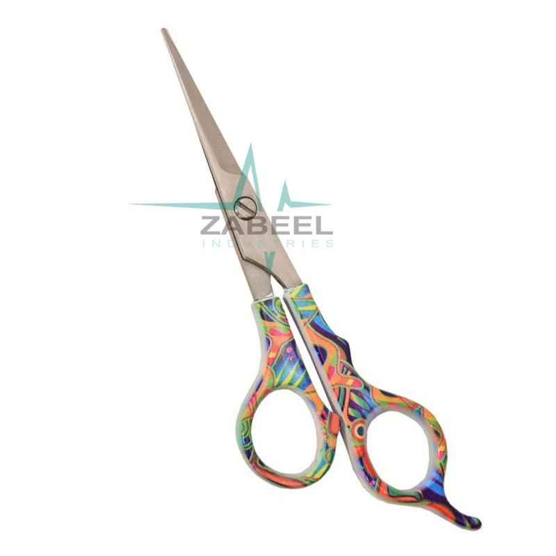 Plastic Handle Scissors Multi Color ZaBeel