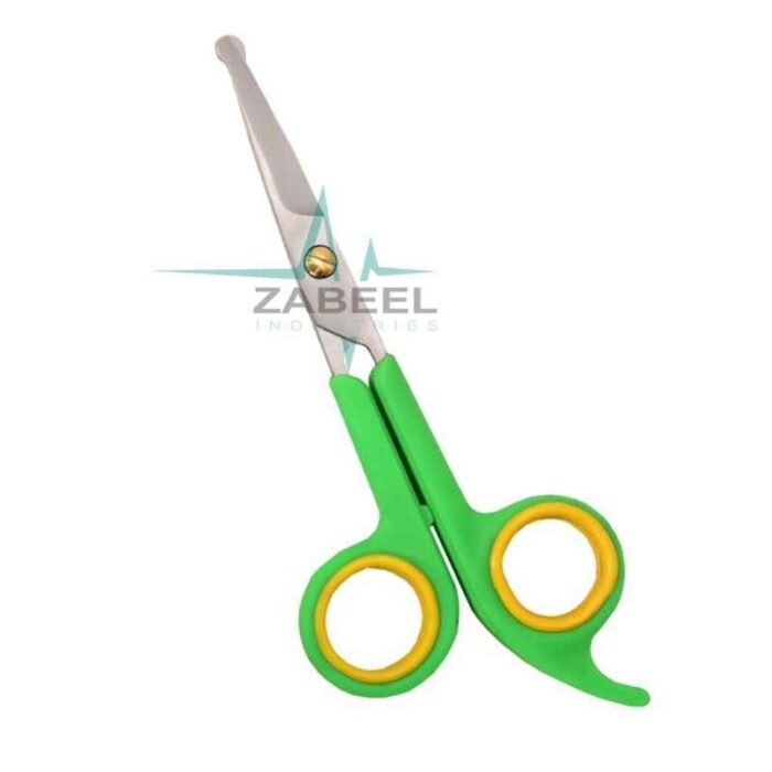 Plastic Handle Scissors Parrot & Yellow ZaBeel