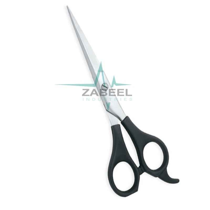Plastic Handle Scissors Silver ZaBeel