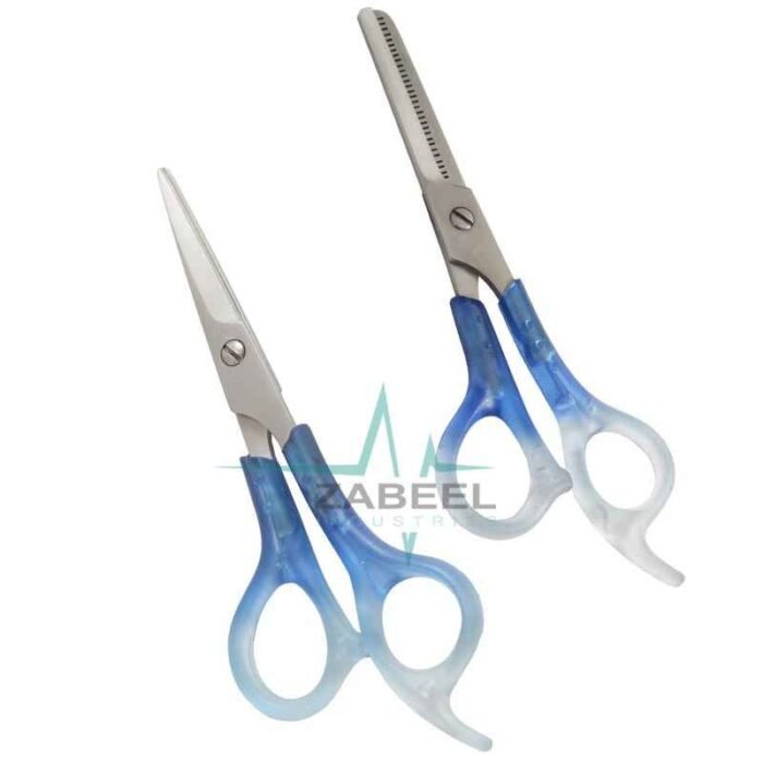 Plastic Handle Scissors Sky Color Set ZaBeel Plastic Handle Scissors Sky Color Set ZaBeel