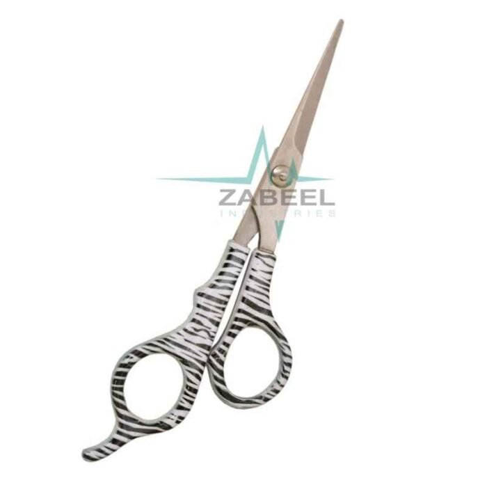Plastic Handle Scissors Zebra Color ZaBeel