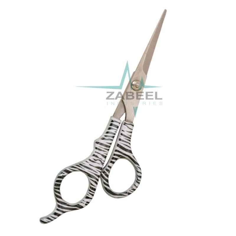 Plastic Handle Scissors Zebra Color ZaBeel