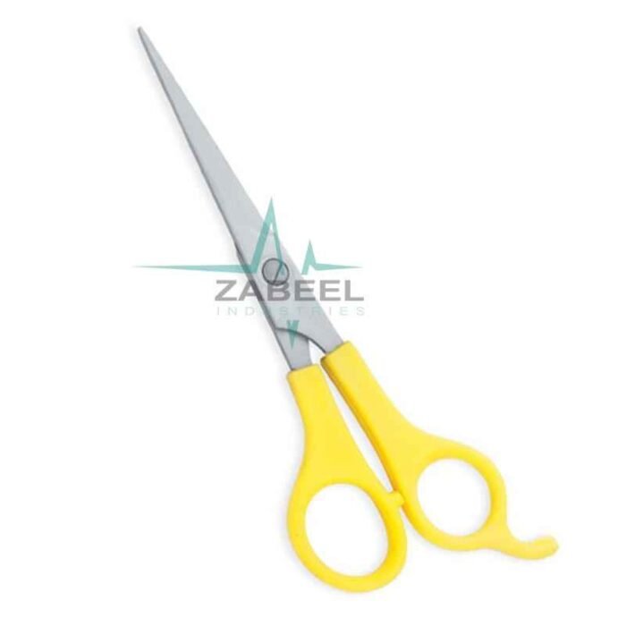 Plastic Handle Scissors Yellow ZaBeel