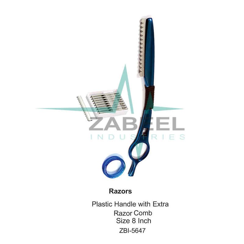 Plastic Handle with Extra Razor Comb ZabeelPlastic Handle with Extra Razor Comb Zabeel