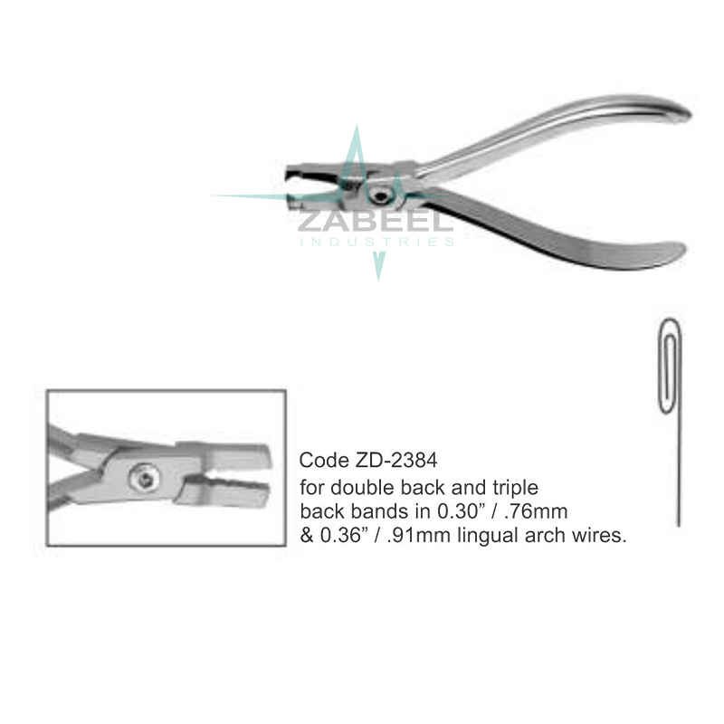 Plier For Double Back And Triple Back Bands Zabeel