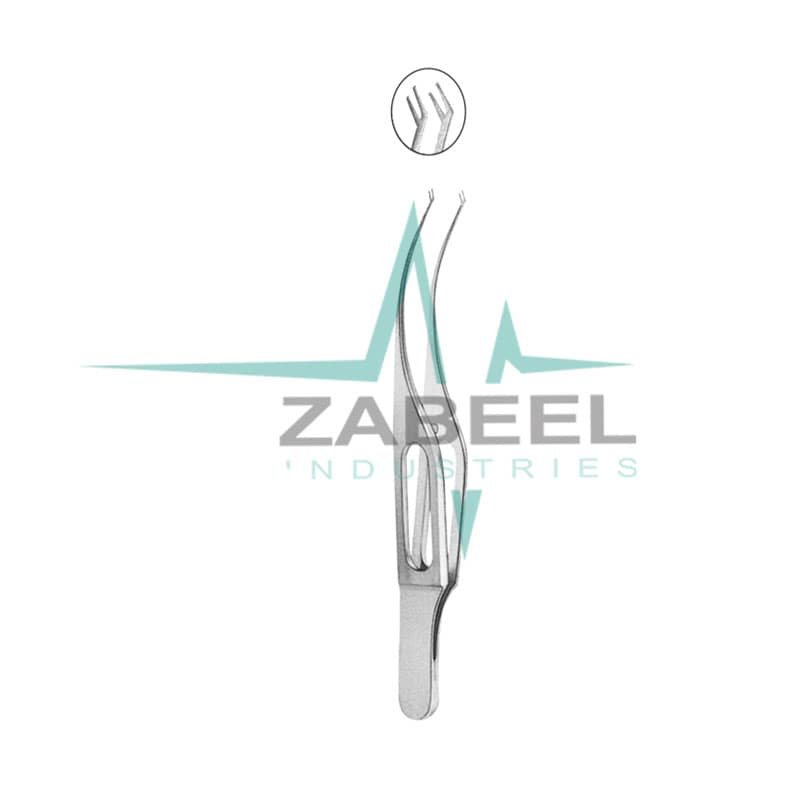 Polack Double Corneal Suturing Forceps ZaBeel