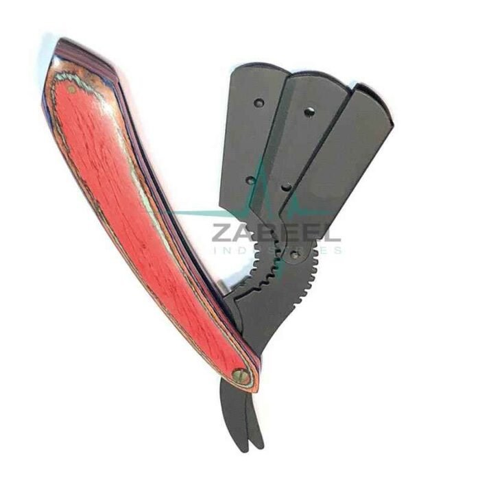 Professional Barber Straight Razor Edge Wooden Handle ZaBeel Professional Barber Straight Razor Edge Wooden Handle ZaBeel