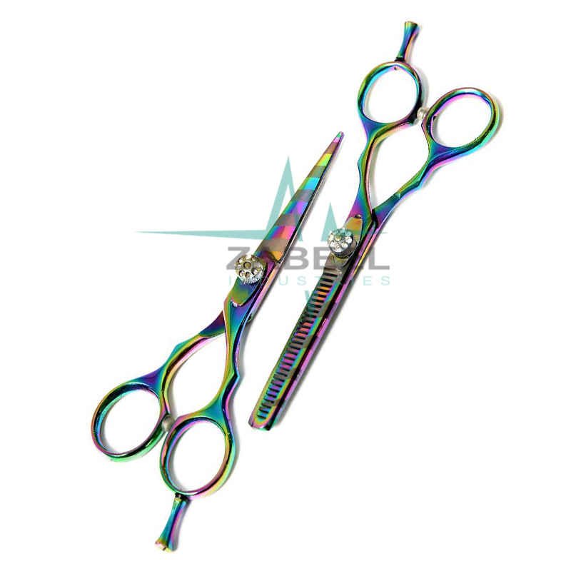 Professional Cutting Set Scissors Multi Color ZaBeel