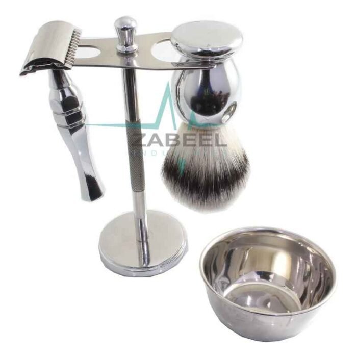 Professional Men's Shaving Set With Steel Bowl ZaBeel