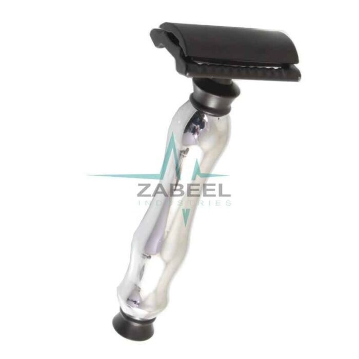 Professional Safety Razor Silver Handle ZaBeel