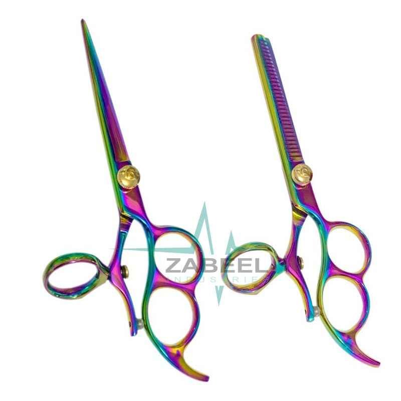 Professional Swivel Thumb Hair Cutting Scissors ZaBeel