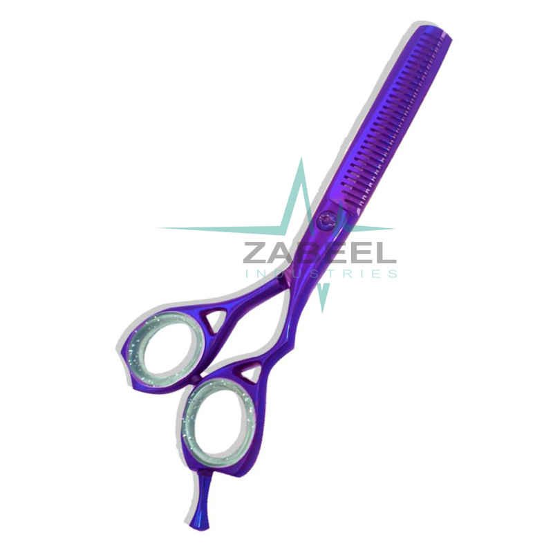 Professional Thinning Scissors Color Coating ZaBeel