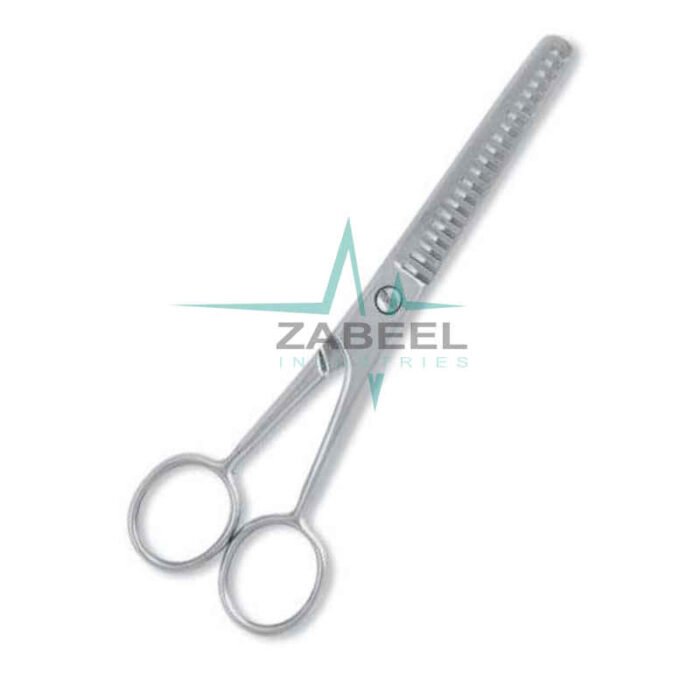 Professional Thinning Scissors One Blade Teeth & One Blade Razors. Mirror Finish ZaBeel Professional Thinning Scissors One Blade Teeth & One Blade Razors. Mirror Finish ZaBeel