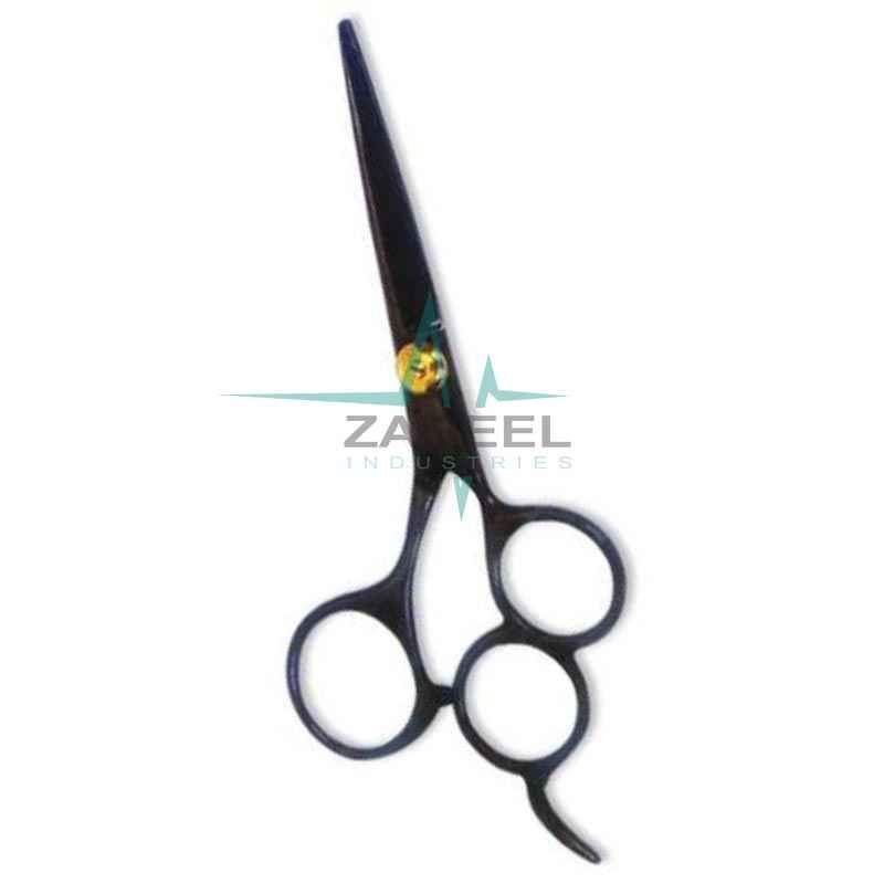 Professional Cutting Scissors With Razor Edge Black Color ZaBeel