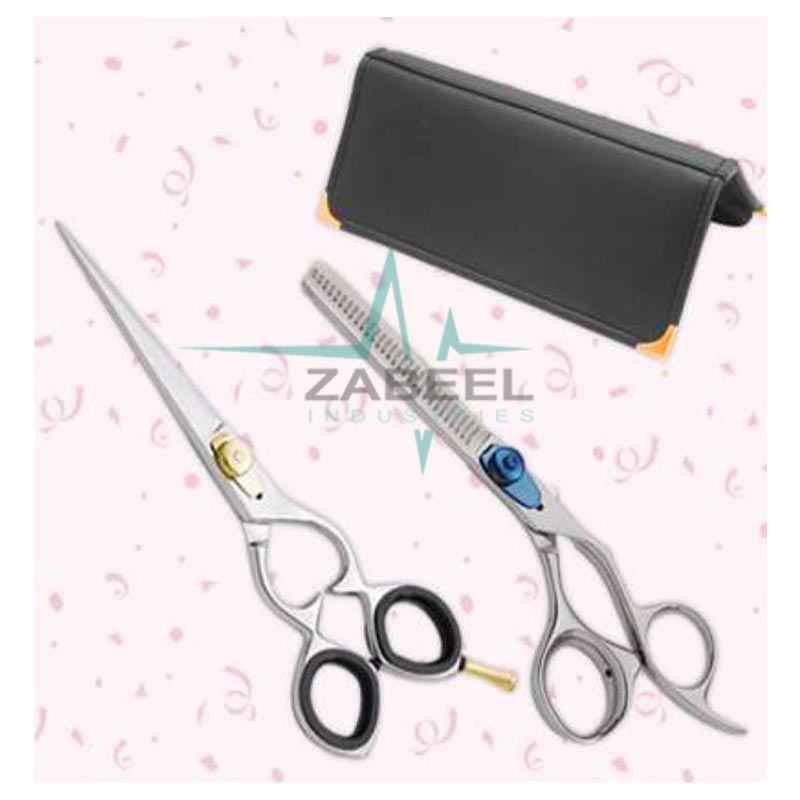 Professionla Barber Shears Kits 2 Peace ZaBeel
