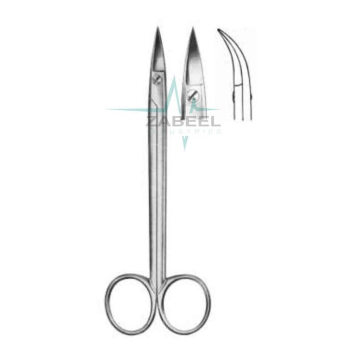 Quinby Scissors Curved Zabeel
