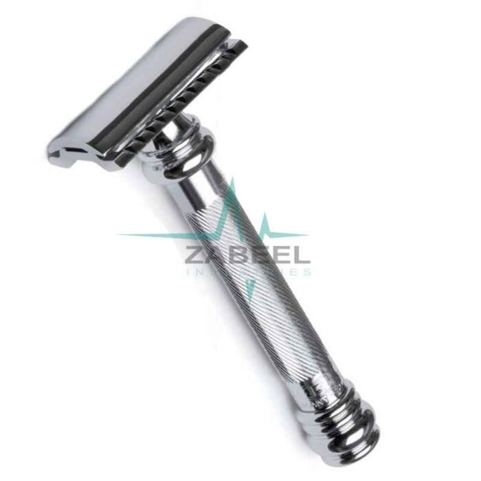 Razors Double Edged Shaving Safety Razor Handle Chrome ZaBeel