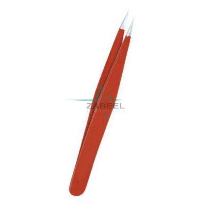 Red Coated Volume Tweezers ZaBeel