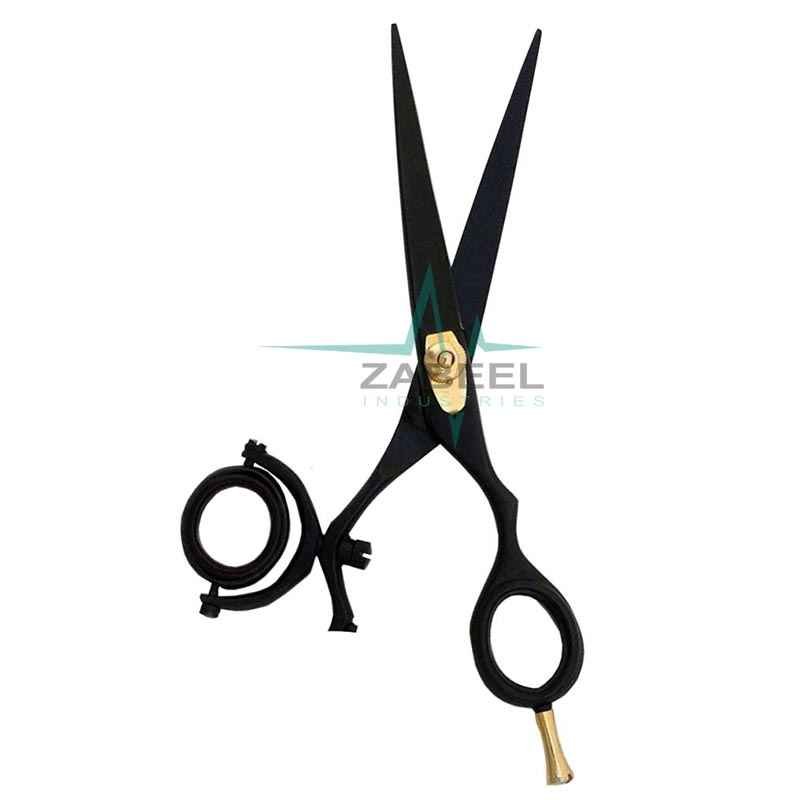 Right Hand Double Swivel Thumb Scissor Hair Cutting Barber Shears ZaBeel