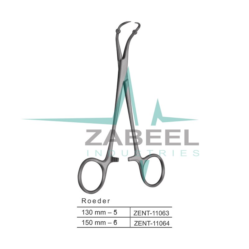 Roeder Towel Forceps Zabeel